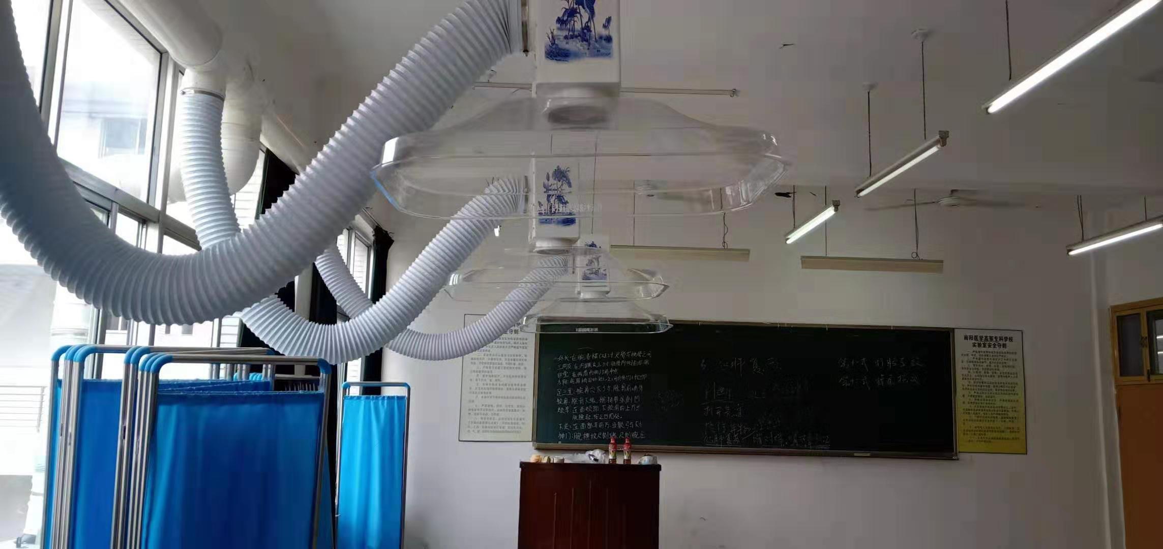 鹽池縣中醫院（華仔）艾灸排煙系統安裝