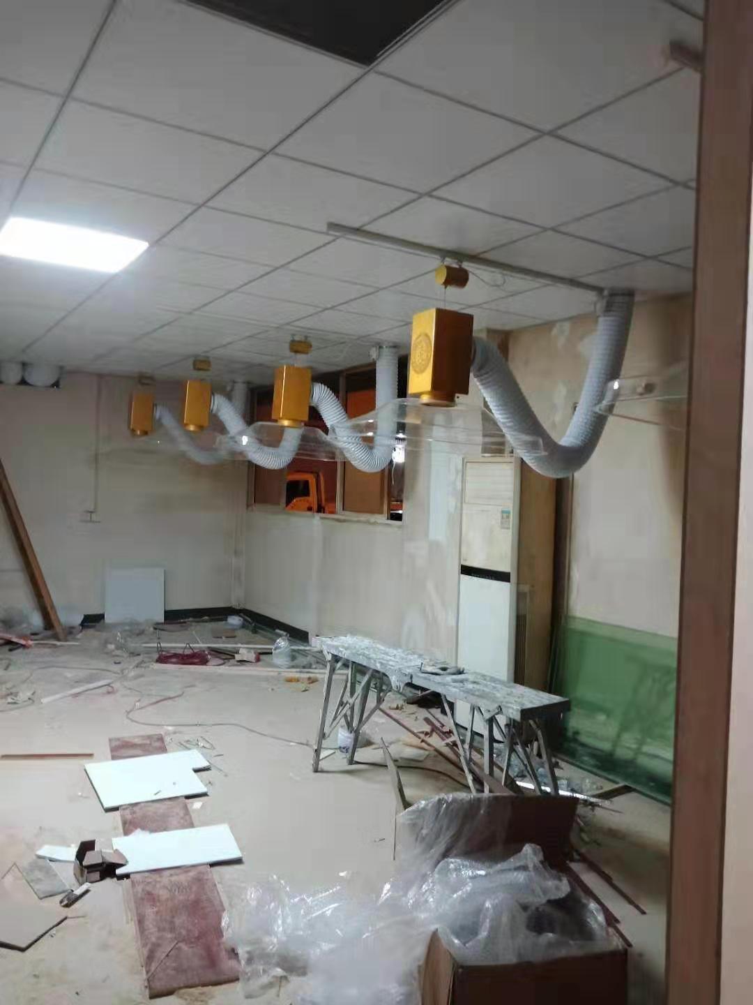浙江艾灸會所（華仔）專業艾灸排煙設備安裝