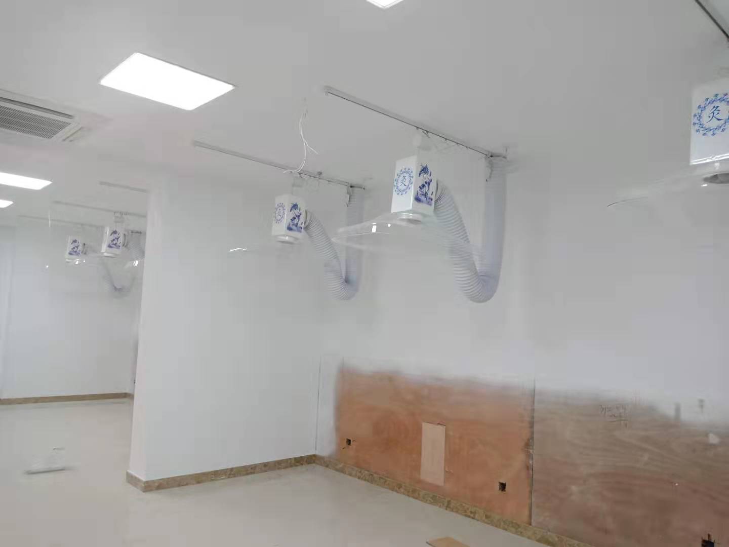 寧波（華仔）專業艾灸排煙設備安裝完工