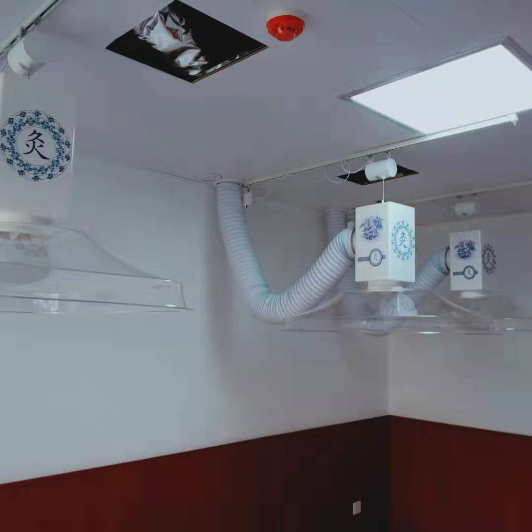 江西(華仔)專業艾灸排煙設備安裝