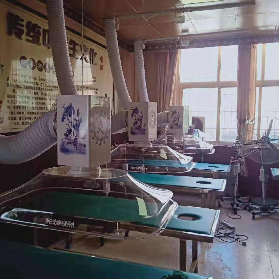 (華仔)上海艾灸排煙系統安裝完工