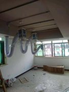 （華仔）溫州艾灸排煙系統安裝完工