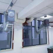 浙江醫院（華仔）專業艾灸排煙設備安裝完工