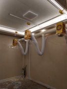 金華艾灸排煙系統安裝案例之-義烏（華仔）艾灸排煙系統安裝完工