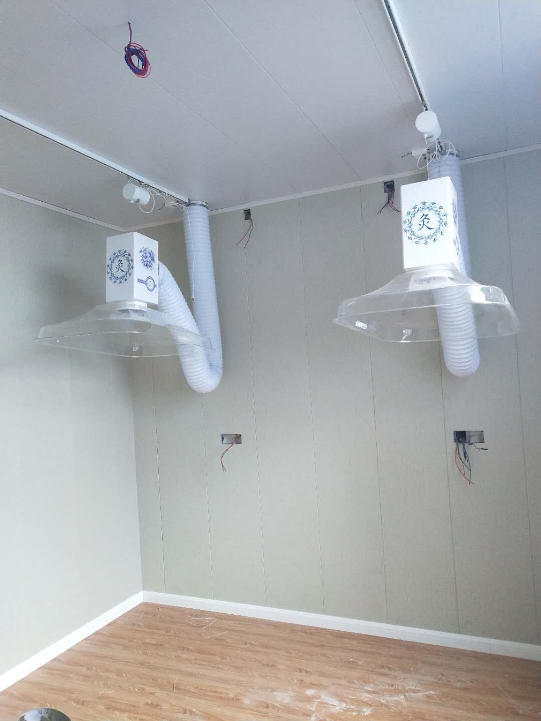 安徽(華仔)艾灸排煙系統安裝