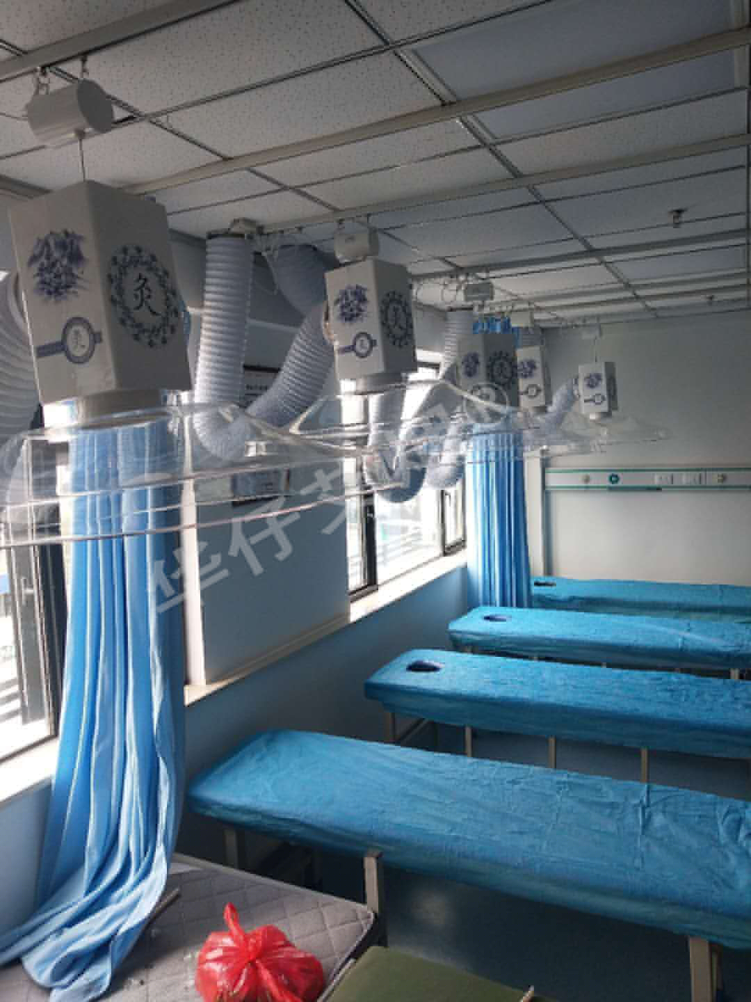 杭州醫館（華仔）專業艾灸排煙設備安裝完工