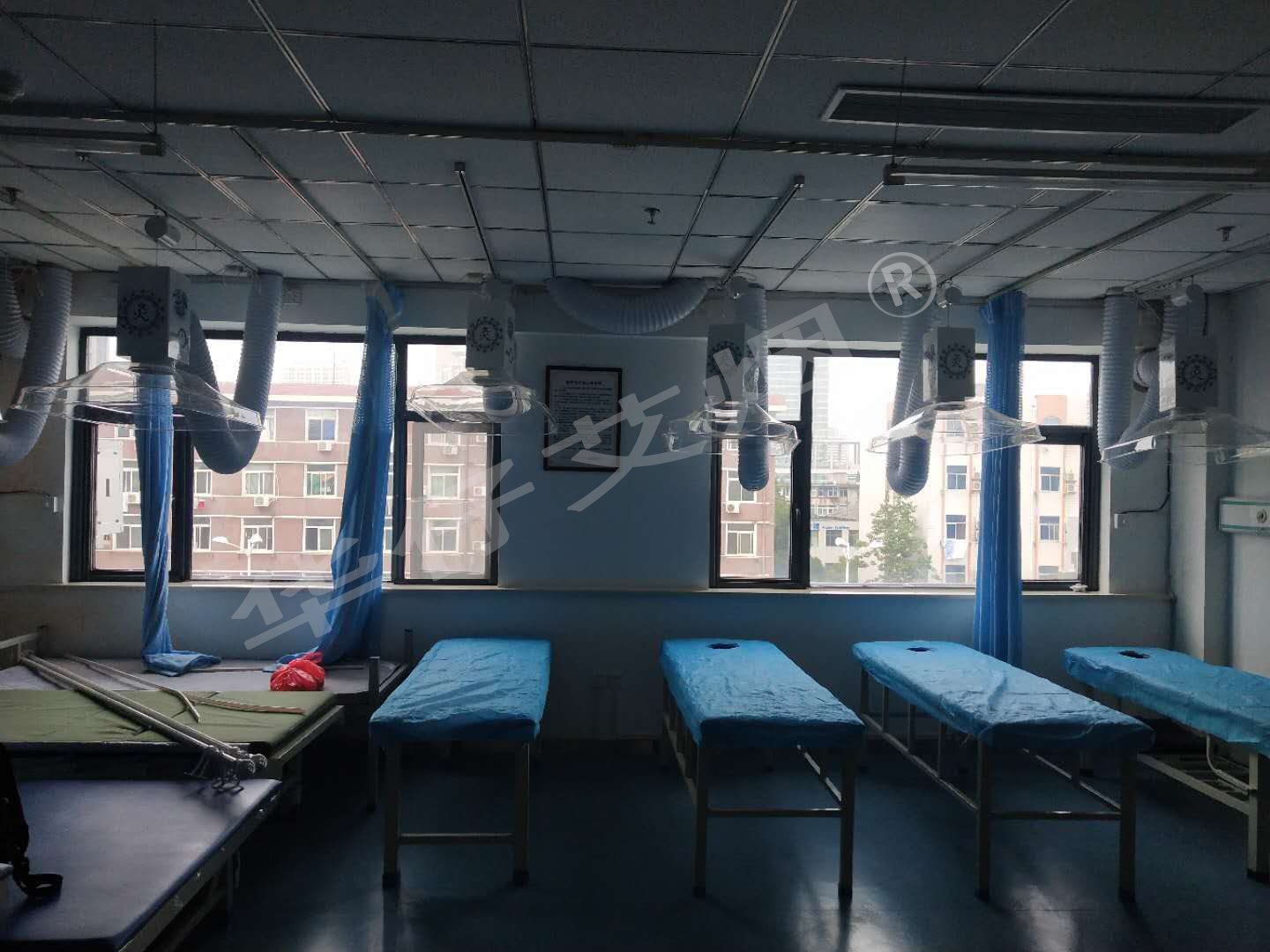 杭州醫館(華仔)專業艾灸排煙設備安裝