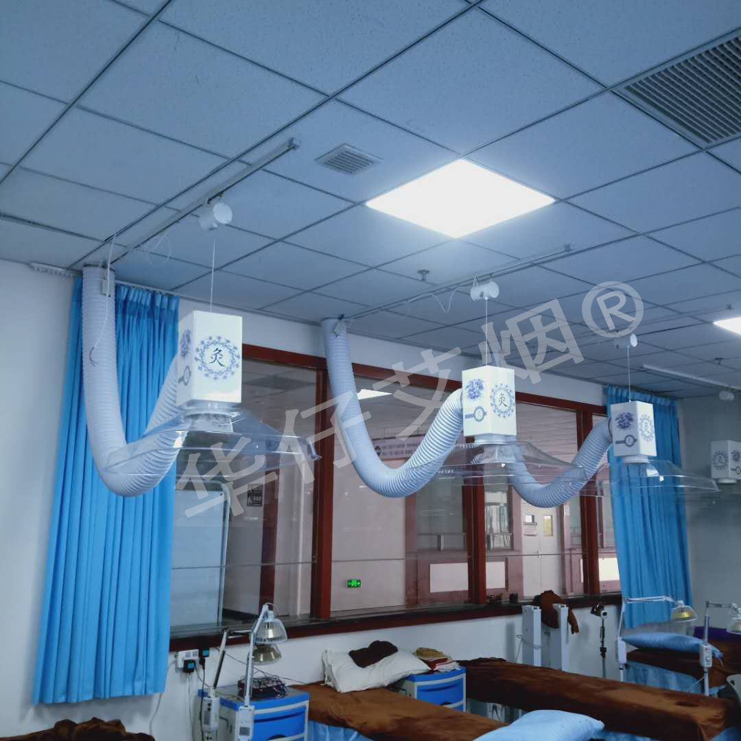 杭州醫館(華仔)專業艾灸排煙系統安裝完工